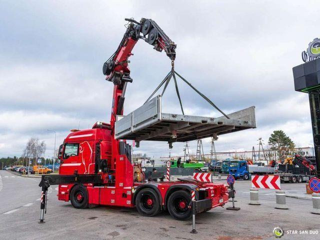 MAN TGX 28.500 6x2 HMF 5020K-RC Fly Jib Crane - شاحنة جرار: صور 5 MAN TGX 28.500 6x2 HMF 5020K-RC Fly Jib Crane - شاحنة جرار: صور 5