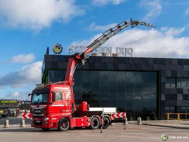 MAN TGX 28.500 6x2 HMF 5020K-RC Fly Jib Crane - شاحنة جرار: صور 2 MAN TGX 28.500 6x2 HMF 5020K-RC Fly Jib Crane - شاحنة جرار: صور 2