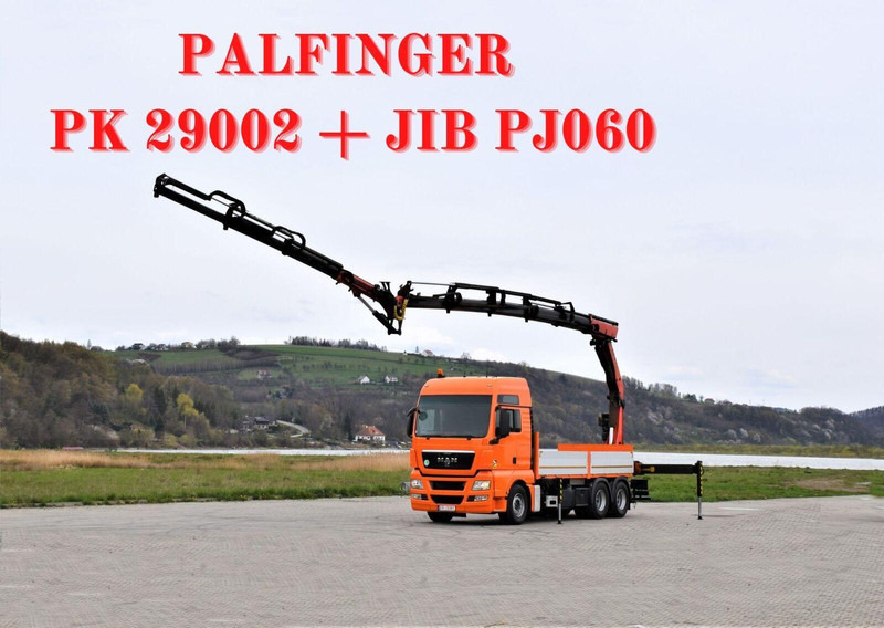 MAN TGX 28.540 JIB PJ060/FUNK - شاحنات مسطحة, شاحنة كرين: صور 1 MAN TGX 28.540 JIB PJ060/FUNK - شاحنات مسطحة, شاحنة كرين: صور 1