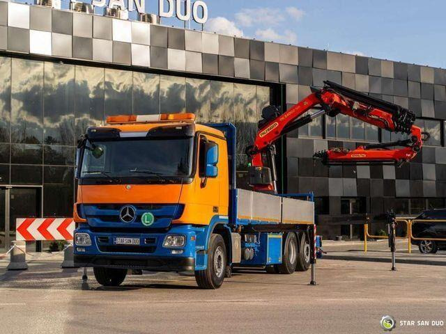 Mercedes-Benz ACTROS 2541 6x2 Palfinger PK 34002 Crane Winch - شاحنات مسطحة, شاحنة كرين: صور 2 Mercedes-Benz ACTROS 2541 6x2 Palfinger PK 34002 Crane Winch - شاحنات مسطحة, شاحنة كرين: صور 2