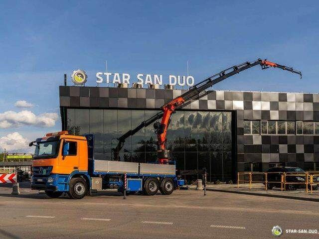 Mercedes-Benz ACTROS 2541 6x2 Palfinger PK 34002 Crane Winch - شاحنات مسطحة, شاحنة كرين: صور 3 Mercedes-Benz ACTROS 2541 6x2 Palfinger PK 34002 Crane Winch - شاحنات مسطحة, شاحنة كرين: صور 3