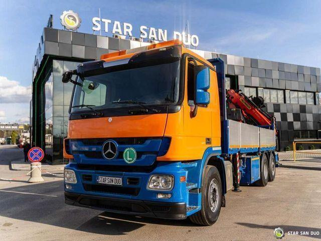 Mercedes-Benz ACTROS 2541 6x2 Palfinger PK 34002 Crane Winch - شاحنات مسطحة, شاحنة كرين: صور 4 Mercedes-Benz ACTROS 2541 6x2 Palfinger PK 34002 Crane Winch - شاحنات مسطحة, شاحنة كرين: صور 4