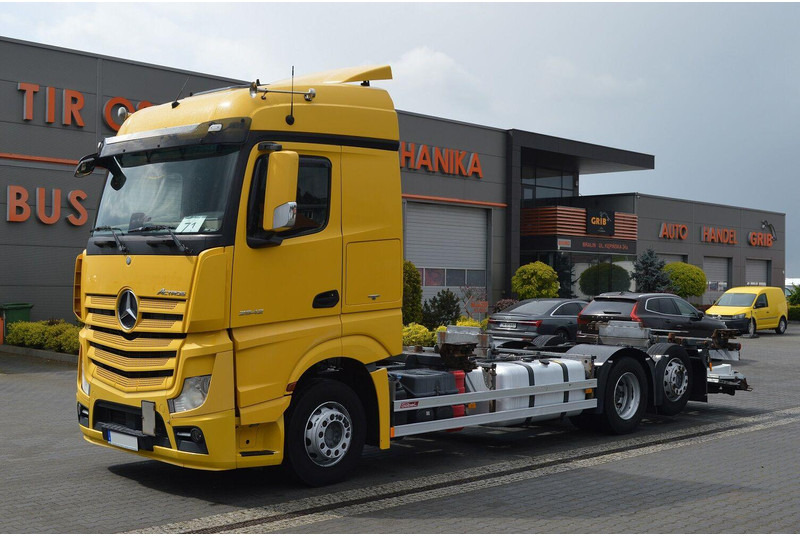 Mercedes-Benz ACTROS 2542 EURO 6 BDF SWAP CHASSIS - الشاسيه شاحنة: صور 1 Mercedes-Benz ACTROS 2542 EURO 6 BDF SWAP CHASSIS - الشاسيه شاحنة: صور 1
