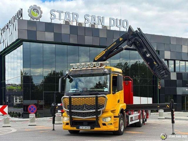 Mercedes-Benz ACTROS 2543 6x2 PalfingerPK 26002 EH Crane - شاحنات مسطحة, شاحنة كرين: صور 1 Mercedes-Benz ACTROS 2543 6x2 PalfingerPK 26002 EH Crane - شاحنات مسطحة, شاحنة كرين: صور 1