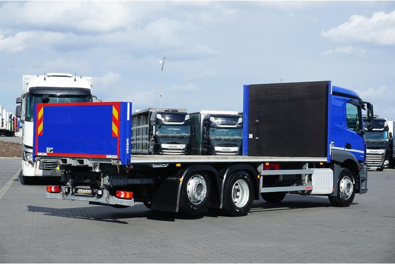 Mercedes-Benz ACTROS / 2543 / ACC / E 6 / PEŁNY ADR / PLATFORMA / ZAWIESIE POD - شاحنات مسطحة: صور 5 Mercedes-Benz ACTROS / 2543 / ACC / E 6 / PEŁNY ADR / PLATFORMA / ZAWIESIE POD - شاحنات مسطحة: صور 5