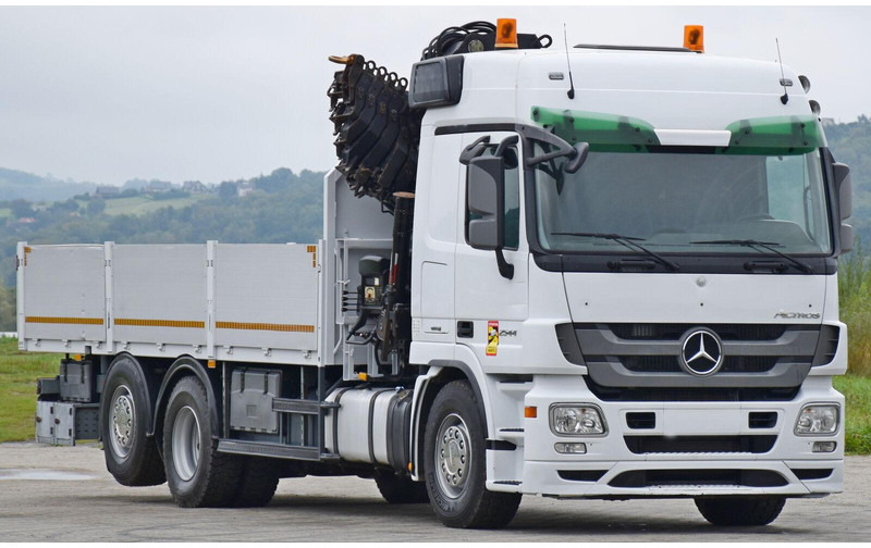 Mercedes-Benz ACTROS 2544 - شاحنات مسطحة, شاحنة كرين: صور 4 Mercedes-Benz ACTROS 2544 - شاحنات مسطحة, شاحنة كرين: صور 4