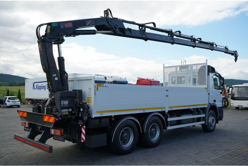 Mercedes-Benz ACTROS 2636 / 6x4 / SKRZYNIOWY 6,5 M + HDS HIAB / MOCNA PODŁOGA - شاحنات مسطحة, شاحنة كرين: صور 5 Mercedes-Benz ACTROS 2636 / 6x4 / SKRZYNIOWY 6,5 M + HDS HIAB / MOCNA PODŁOGA - شاحنات مسطحة, شاحنة كرين: صور 5