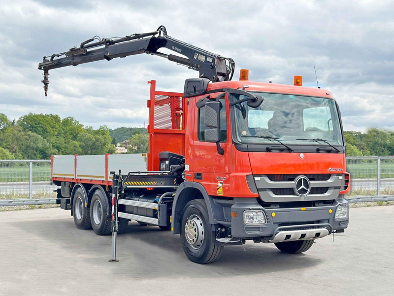 Mercedes-Benz ACTROS 2636 *HIAB 122 BS-2 HIDUO + FUNK/6x4 * TOP - شاحنات مسطحة, شاحنة كرين: صور 2 Mercedes-Benz ACTROS 2636 *HIAB 122 BS-2 HIDUO + FUNK/6x4 * TOP - شاحنات مسطحة, شاحنة كرين: صور 2