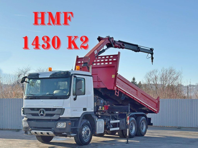 Mercedes-Benz ACTROS 2636* KIPPER 5,25 + BORDMATIC / 6x4 - قلابات, شاحنة كرين: صور 1 Mercedes-Benz ACTROS 2636* KIPPER 5,25 + BORDMATIC / 6x4 - قلابات, شاحنة كرين: صور 1