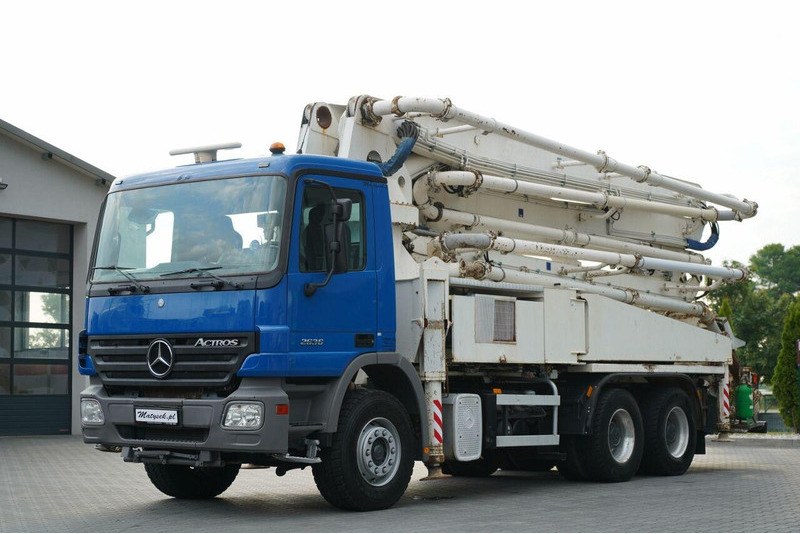 Mercedes-Benz ACTROS 2636 / POMPA SERMAC 5Z37 / 37 METRÓW / STEROWANIE RADIOW - مضخة خرسانة: صور 1 Mercedes-Benz ACTROS 2636 / POMPA SERMAC 5Z37 / 37 METRÓW / STEROWANIE RADIOW - مضخة خرسانة: صور 1