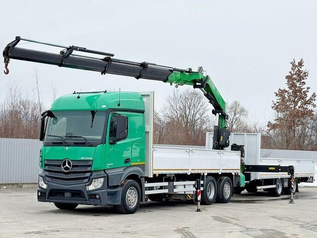 Mercedes-Benz ACTROS 2645 * FASSI F345.24 XE + FUNK + Anhänger - شاحنة جرار: صور 2 Mercedes-Benz ACTROS 2645 * FASSI F345.24 XE + FUNK + Anhänger - شاحنة جرار: صور 2