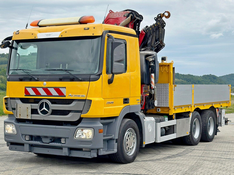 Mercedes-Benz ACTROS 2646 * FASSI F365AXP.26 + FUNK * 6x4 - شاحنات مسطحة, شاحنة كرين: صور 4 Mercedes-Benz ACTROS 2646 * FASSI F365AXP.26 + FUNK * 6x4 - شاحنات مسطحة, شاحنة كرين: صور 4