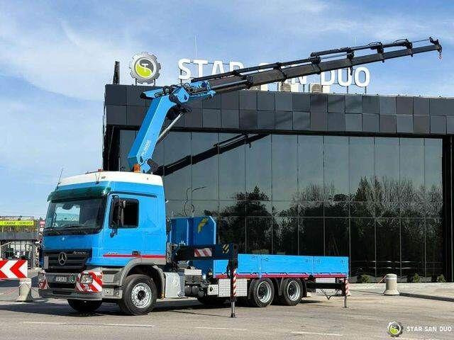 Mercedes-Benz ACTROS 2646L - شاحنات مسطحة, شاحنة كرين: صور 1 Mercedes-Benz ACTROS 2646L - شاحنات مسطحة, شاحنة كرين: صور 1