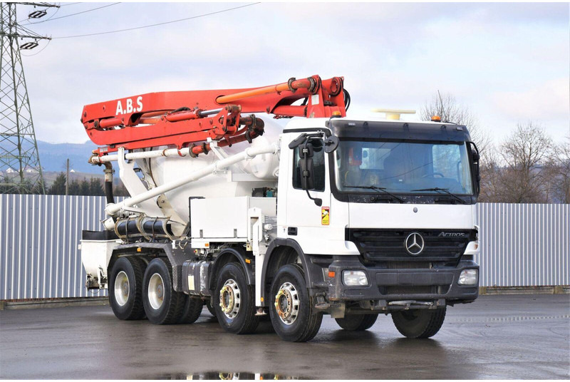 Mercedes-Benz ACTROS 3241* Betonpumpe 21m *8x4 * Top Zustand - مضخة خرسانة: صور 1 Mercedes-Benz ACTROS 3241* Betonpumpe 21m *8x4 * Top Zustand - مضخة خرسانة: صور 1