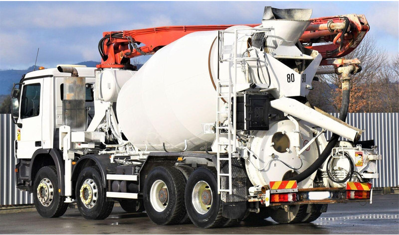 Mercedes-Benz ACTROS 3241* Betonpumpe 21m *8x4 * Top Zustand - مضخة خرسانة: صور 5 Mercedes-Benz ACTROS 3241* Betonpumpe 21m *8x4 * Top Zustand - مضخة خرسانة: صور 5