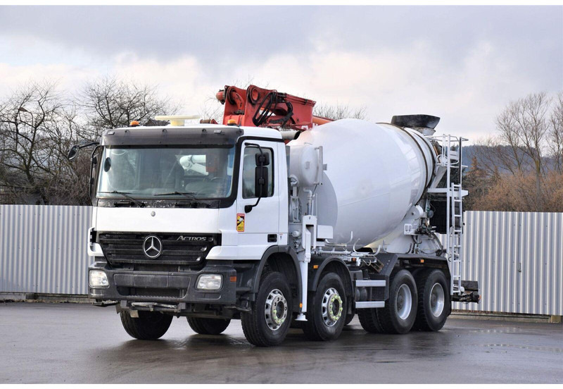 Mercedes-Benz ACTROS 3241* Betonpumpe 21m *8x4 * Top Zustand - مضخة خرسانة: صور 2 Mercedes-Benz ACTROS 3241* Betonpumpe 21m *8x4 * Top Zustand - مضخة خرسانة: صور 2