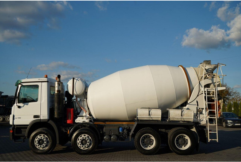 Mercedes-Benz ACTROS 3246 / BETONOMIESZARKA SCHWING STETTER / 8X4 / EPS + SPRZ - شاحنة خلاطة خرسانة: صور 5 Mercedes-Benz ACTROS 3246 / BETONOMIESZARKA SCHWING STETTER / 8X4 / EPS + SPRZ - شاحنة خلاطة خرسانة: صور 5