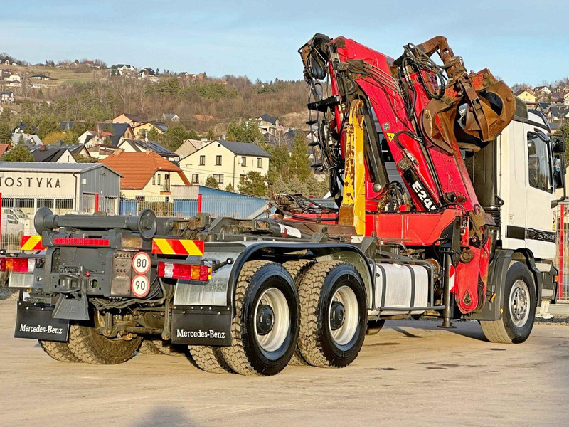 Mercedes-Benz ACTROS 3340 * ABROLLKIPPER * EPSILON E245ZA /6x4 - شاحنة ذات الخطاف, شاحنة كرين: صور 4 Mercedes-Benz ACTROS 3340 * ABROLLKIPPER * EPSILON E245ZA /6x4 - شاحنة ذات الخطاف, شاحنة كرين: صور 4