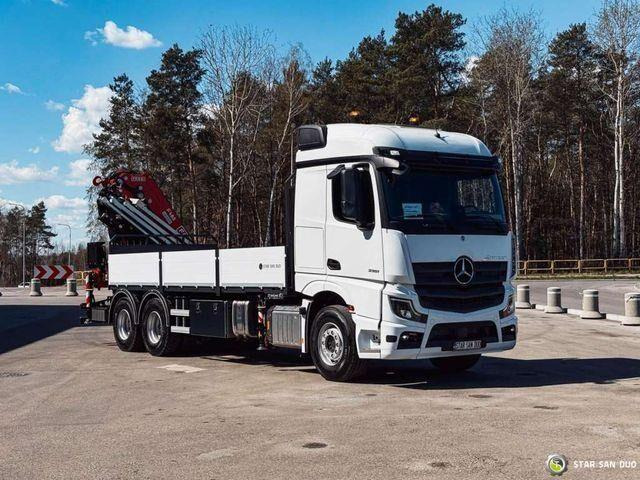 Mercedes-Benz ACTROS 3351 NEW 6x4 Fassi F485 Crane - شاحنات مسطحة, شاحنة كرين: صور 4 Mercedes-Benz ACTROS 3351 NEW 6x4 Fassi F485 Crane - شاحنات مسطحة, شاحنة كرين: صور 4
