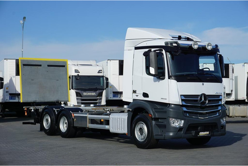 Mercedes-Benz ANTOS / 2545 / ACC / E 6 / BDF + WINDA / 7.15 , 7.45, 7.82 M / O - الشاسيه شاحنة: صور 1 Mercedes-Benz ANTOS / 2545 / ACC / E 6 / BDF + WINDA / 7.15 , 7.45, 7.82 M / O - الشاسيه شاحنة: صور 1