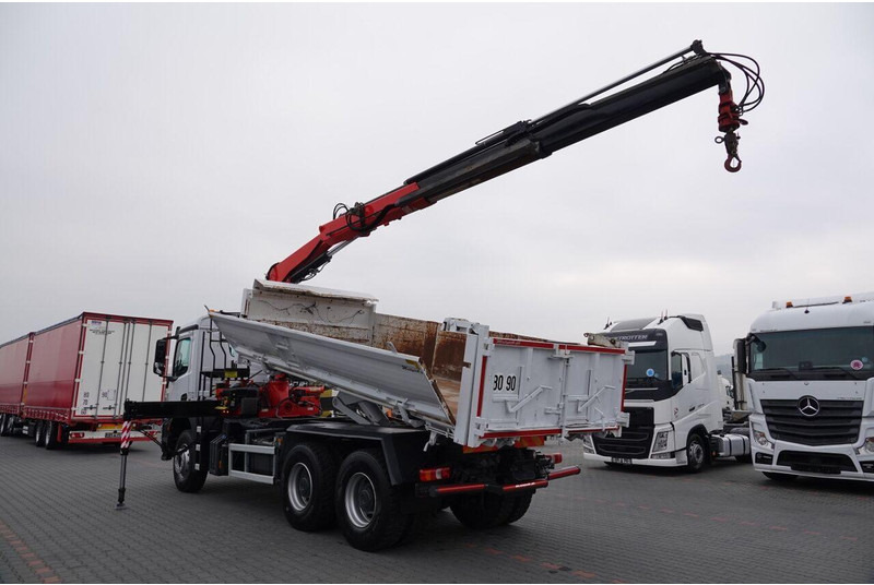 Mercedes-Benz AROCS 2636 - قلابات, شاحنة كرين: صور 3 Mercedes-Benz AROCS 2636 - قلابات, شاحنة كرين: صور 3