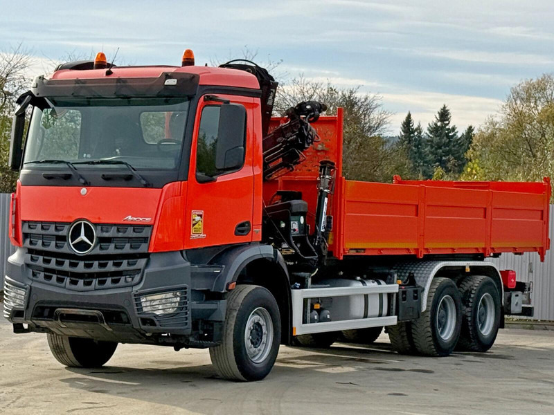 Mercedes-Benz AROCS 2640 - قلابات, شاحنة كرين: صور 4 Mercedes-Benz AROCS 2640 - قلابات, شاحنة كرين: صور 4