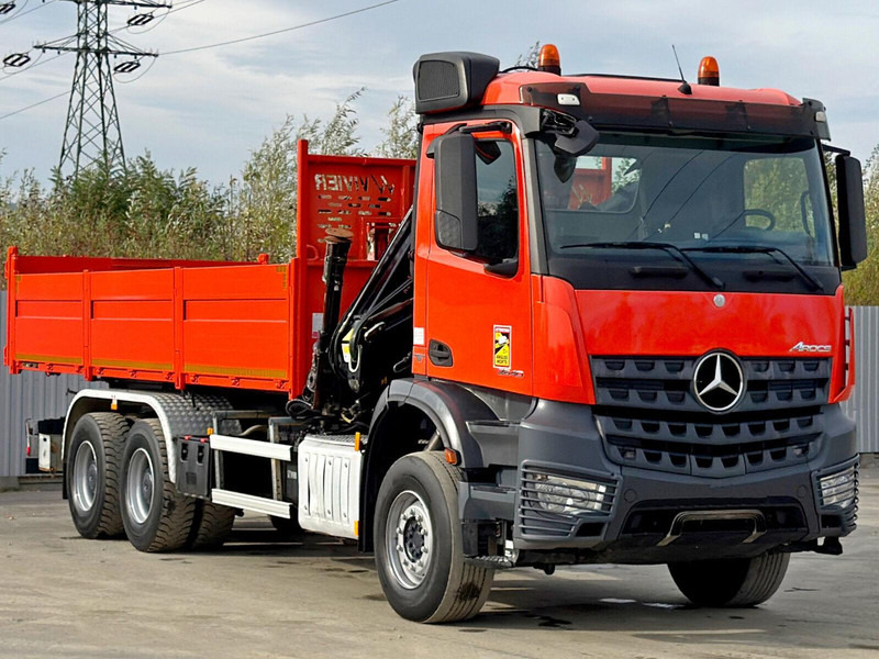 Mercedes-Benz AROCS 2640 - قلابات, شاحنة كرين: صور 3 Mercedes-Benz AROCS 2640 - قلابات, شاحنة كرين: صور 3