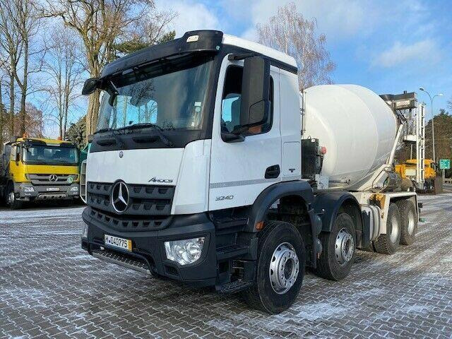 Mercedes-Benz AROCS 3240 - شاحنة خلاطة خرسانة: صور 4 Mercedes-Benz AROCS 3240 - شاحنة خلاطة خرسانة: صور 4