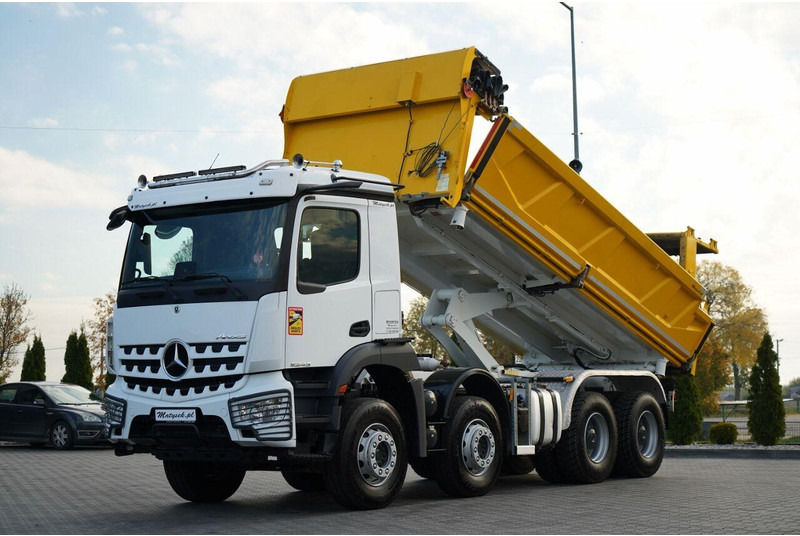 Mercedes-Benz AROCS 3243 / 8x4 / WYWROTKA DWUSTRONNA 6.2 M / HYDROBURTA / HYD - قلابات: صور 1 Mercedes-Benz AROCS 3243 / 8x4 / WYWROTKA DWUSTRONNA 6.2 M / HYDROBURTA / HYD - قلابات: صور 1