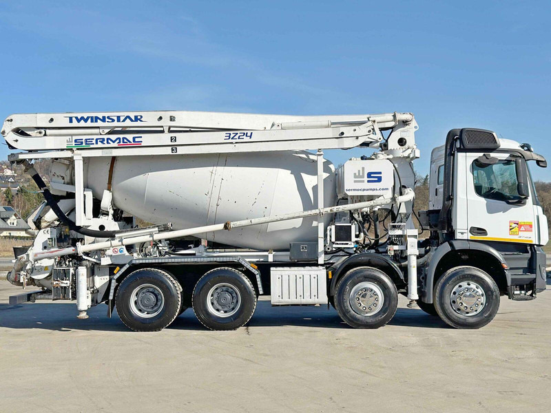 Mercedes-Benz AROCS 3743 * Betonpumpe + FUNK * 8x4 * TOP - شاحنة خلاطة خرسانة: صور 3 Mercedes-Benz AROCS 3743 * Betonpumpe + FUNK * 8x4 * TOP - شاحنة خلاطة خرسانة: صور 3