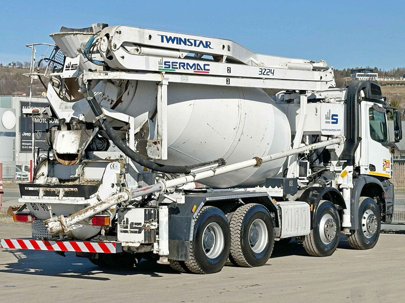 Mercedes-Benz AROCS 3743 * Betonpumpe + FUNK * 8x4 * TOP - شاحنة خلاطة خرسانة: صور 5 Mercedes-Benz AROCS 3743 * Betonpumpe + FUNK * 8x4 * TOP - شاحنة خلاطة خرسانة: صور 5