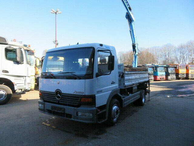Mercedes-Benz ATEGO 1218 - قلابات, شاحنة كرين: صور 2 Mercedes-Benz ATEGO 1218 - قلابات, شاحنة كرين: صور 2