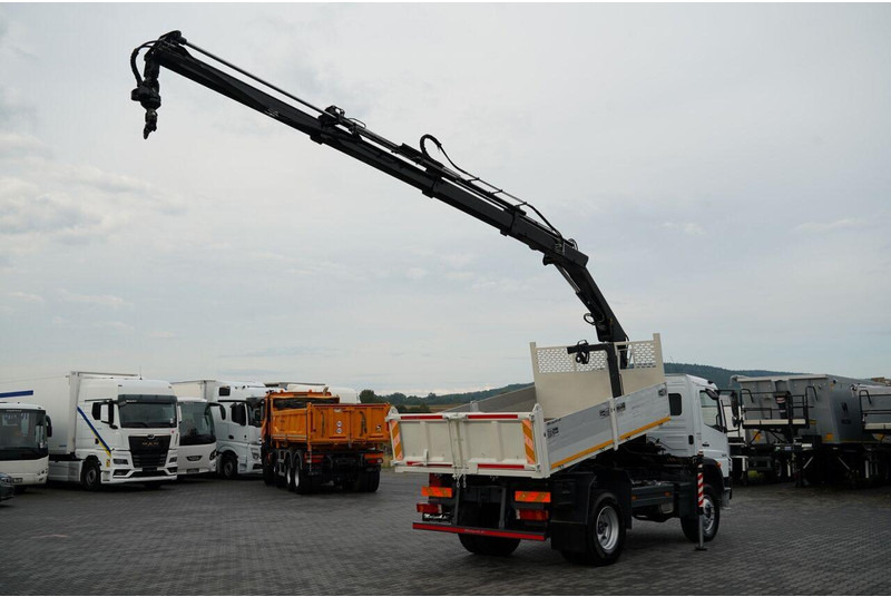 Mercedes-Benz ATEGO 1629 / 4x4 / WYWROTKA + HDS HIAB 111 B-3  / PILOT /  ROTAT - قلابات, شاحنة كرين: صور 5 Mercedes-Benz ATEGO 1629 / 4x4 / WYWROTKA + HDS HIAB 111 B-3  / PILOT /  ROTAT - قلابات, شاحنة كرين: صور 5