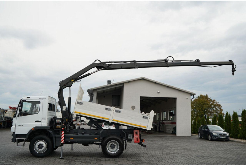 Mercedes-Benz ATEGO 1629 / 4x4 / WYWROTKA + HDS HIAB 111 B-3  / PILOT /  ROTAT - قلابات, شاحنة كرين: صور 3 Mercedes-Benz ATEGO 1629 / 4x4 / WYWROTKA + HDS HIAB 111 B-3  / PILOT /  ROTAT - قلابات, شاحنة كرين: صور 3