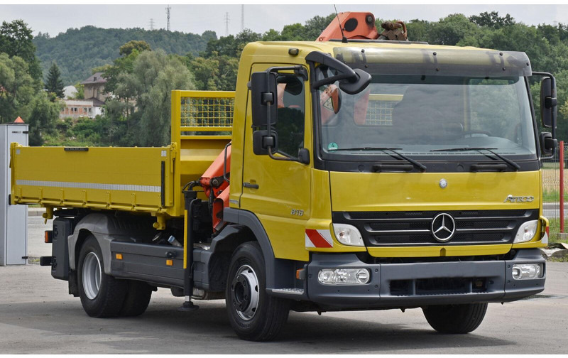 Mercedes-Benz ATEGO 818 - قلابات, شاحنة كرين: صور 3 Mercedes-Benz ATEGO 818 - قلابات, شاحنة كرين: صور 3