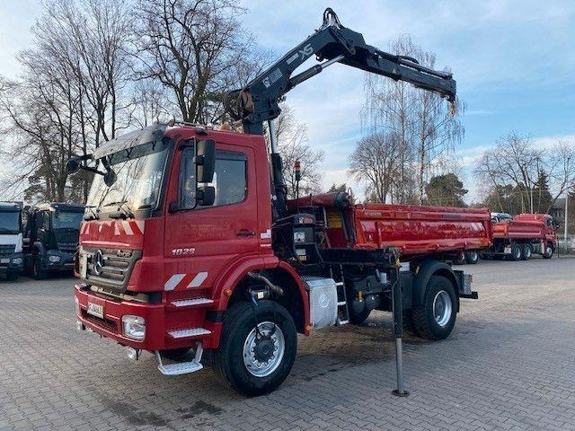 Mercedes-Benz AXOR 1829 - قلابات, شاحنة كرين: صور 1 Mercedes-Benz AXOR 1829 - قلابات, شاحنة كرين: صور 1