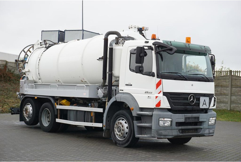Mercedes-Benz AXOR / 2533 / 6 X 2 / E 5 / ASENIZACYJNY / OŚ SKRĘTNA - فراغ شاحنة: صور 2 Mercedes-Benz AXOR / 2533 / 6 X 2 / E 5 / ASENIZACYJNY / OŚ SKRĘTNA - فراغ شاحنة: صور 2