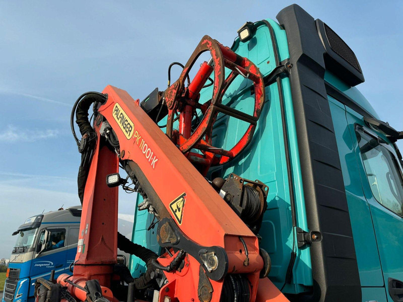 Mercedes-Benz Actros 2540 6x2 Abrollkipper Kran PK 11001 - شاحنات مسطحة, شاحنة كرين: صور 5 Mercedes-Benz Actros 2540 6x2 Abrollkipper Kran PK 11001 - شاحنات مسطحة, شاحنة كرين: صور 5