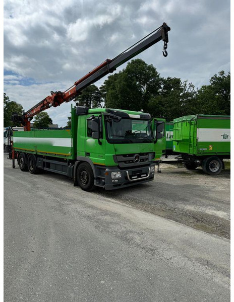 Mercedes-Benz Actros 2541 mit Atlas -Kran - شاحنات مسطحة, شاحنة كرين: صور 3 Mercedes-Benz Actros 2541 mit Atlas -Kran - شاحنات مسطحة, شاحنة كرين: صور 3