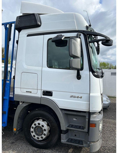 Mercedes-Benz Actros 2544 Glastransporter mit Palfinger Kran - شاحنات مسطحة, شاحنة كرين: صور 3 Mercedes-Benz Actros 2544 Glastransporter mit Palfinger Kran - شاحنات مسطحة, شاحنة كرين: صور 3