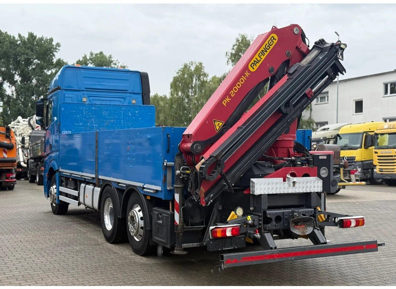 Mercedes-Benz Actros 2545 - Flatbed + crane 6x2 - شاحنات مسطحة, شاحنة كرين: صور 4 Mercedes-Benz Actros 2545 - Flatbed + crane 6x2 - شاحنات مسطحة, شاحنة كرين: صور 4