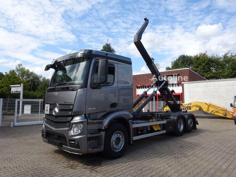 Mercedes-Benz Actros 2545 Hook lift truck 6x2 - شاحنة ذات الخطاف, شاحنة كرين: صور 2 Mercedes-Benz Actros 2545 Hook lift truck 6x2 - شاحنة ذات الخطاف, شاحنة كرين: صور 2