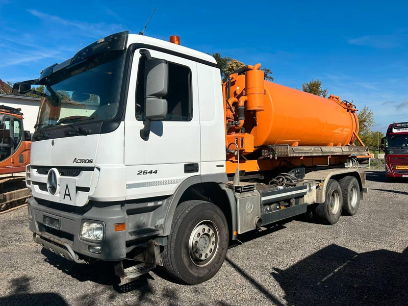 Mercedes-Benz Actros 2644 - Vacuum truck - فراغ شاحنة: صور 1 Mercedes-Benz Actros 2644 - Vacuum truck - فراغ شاحنة: صور 1