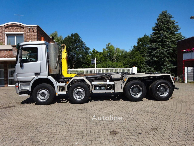 Mercedes-Benz Actros 3244 - Hook lift truck 8x4 - شاحنة ذات الخطاف, شاحنة كرين: صور 4 Mercedes-Benz Actros 3244 - Hook lift truck 8x4 - شاحنة ذات الخطاف, شاحنة كرين: صور 4