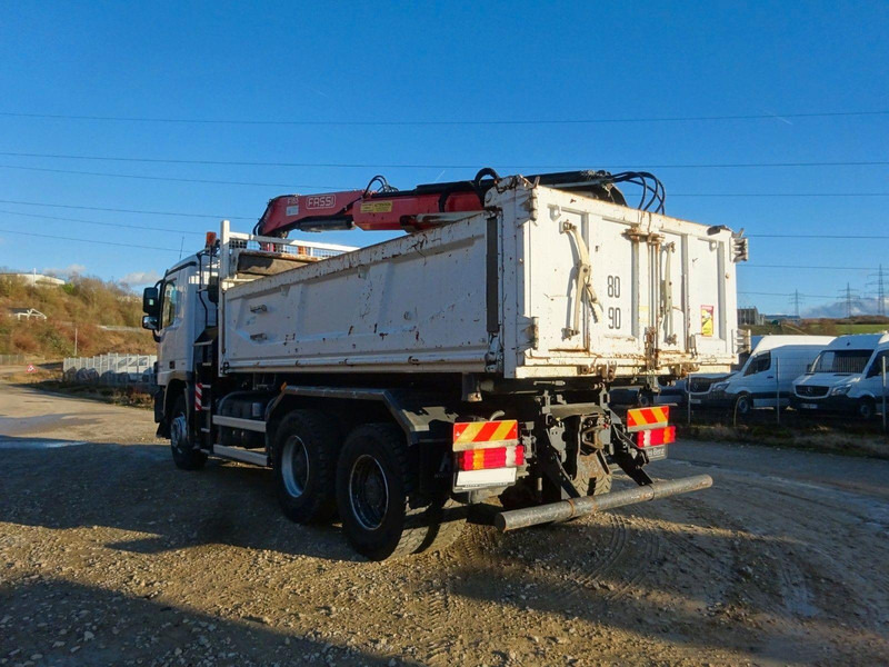Mercedes-Benz Actros 3336 6x4 Three sided Tipper + Crane FASSI F155A.0.22 - قلابات, شاحنة كرين: صور 5 Mercedes-Benz Actros 3336 6x4 Three sided Tipper + Crane FASSI F155A.0.22 - قلابات, شاحنة كرين: صور 5