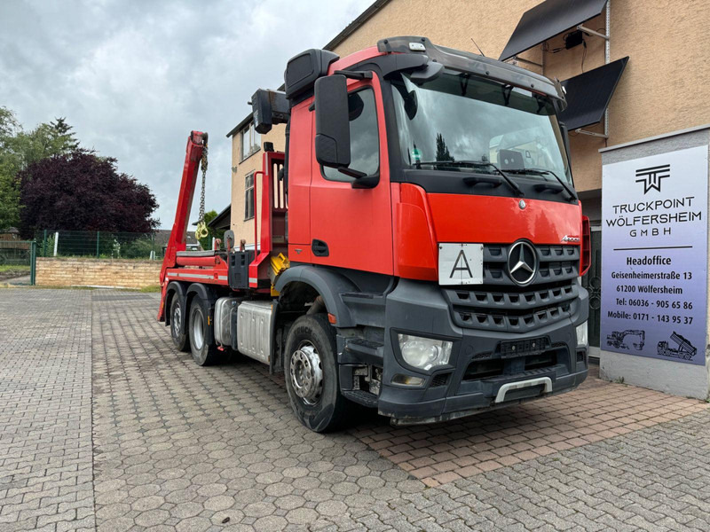 Mercedes-Benz Arocs 2536 BL 6x2/Funkfernbe./VDL-ASK 18 TK - شاحنات الحاويات / جسم علوي قابل للتغيير شاحنة, شاحنة كرين: صور 1 Mercedes-Benz Arocs 2536 BL 6x2/Funkfernbe./VDL-ASK 18 TK - شاحنات الحاويات / جسم علوي قابل للتغيير شاحنة, شاحنة كرين: صور 1