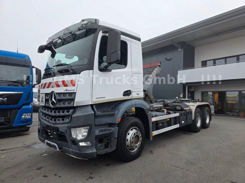 Mercedes-Benz Arocs 2645 - Meiller RK 20 70 TS Abrollkipper - شاحنة ذات الخطاف: صور 1 Mercedes-Benz Arocs 2645 - Meiller RK 20 70 TS Abrollkipper - شاحنة ذات الخطاف: صور 1