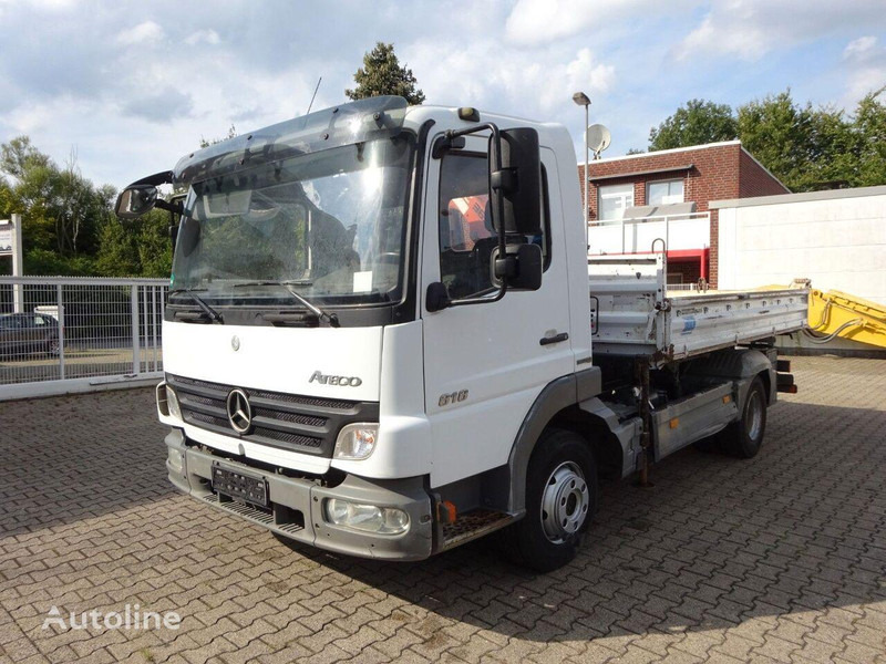 Mercedes-Benz Atego 818 - 3 way tipper+crane - قلابات, شاحنة كرين: صور 2 Mercedes-Benz Atego 818 - 3 way tipper+crane - قلابات, شاحنة كرين: صور 2