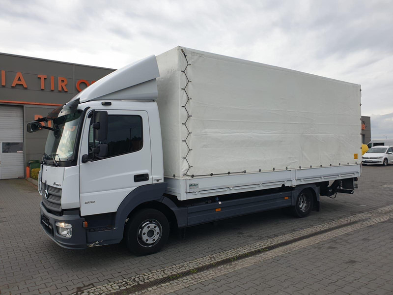 Mercedes-Benz Atego 818 TILT+LIFT 1.HAND 72000km !! - شاحنة ستارة: صور 2 Mercedes-Benz Atego 818 TILT+LIFT 1.HAND 72000km !! - شاحنة ستارة: صور 2
