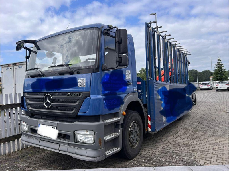 Mercedes-Benz Axor 1829 Palfinger hátsó daru PK 12002 klíma - شاحنات مسطحة, شاحنة كرين: صور 1 Mercedes-Benz Axor 1829 Palfinger hátsó daru PK 12002 klíma - شاحنات مسطحة, شاحنة كرين: صور 1